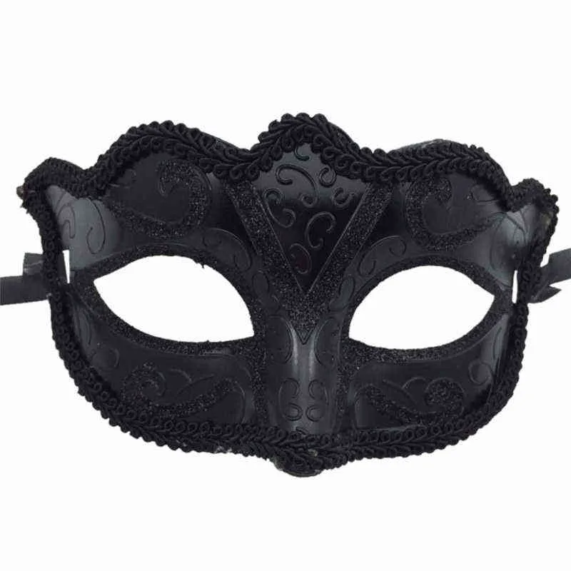 Hot Sales Man Sex Ladies Masquerade Dance Mask Venetian Mystery Carnival Party Eye Mask Carnival Fancy Dress Costume Party Decor L220711