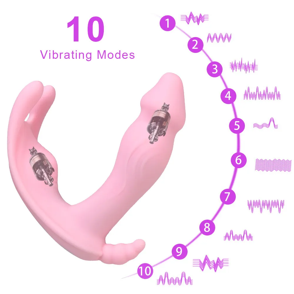 Wibrator do noszenia seksowne zabawki dla kobiet G-Spot Masaż stymulator stymulator bezprzewodowy pilot pilot dorosły produkt samica masturbatora