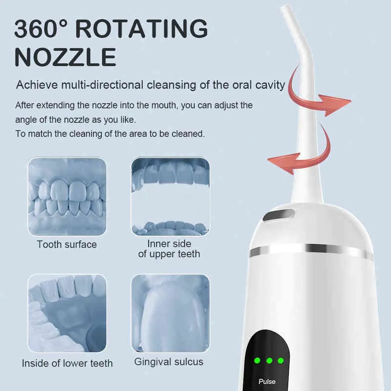 Powerful tooth rinser, electric oral rinser, tooth cleaning, water jet tooth cleaner, 220511