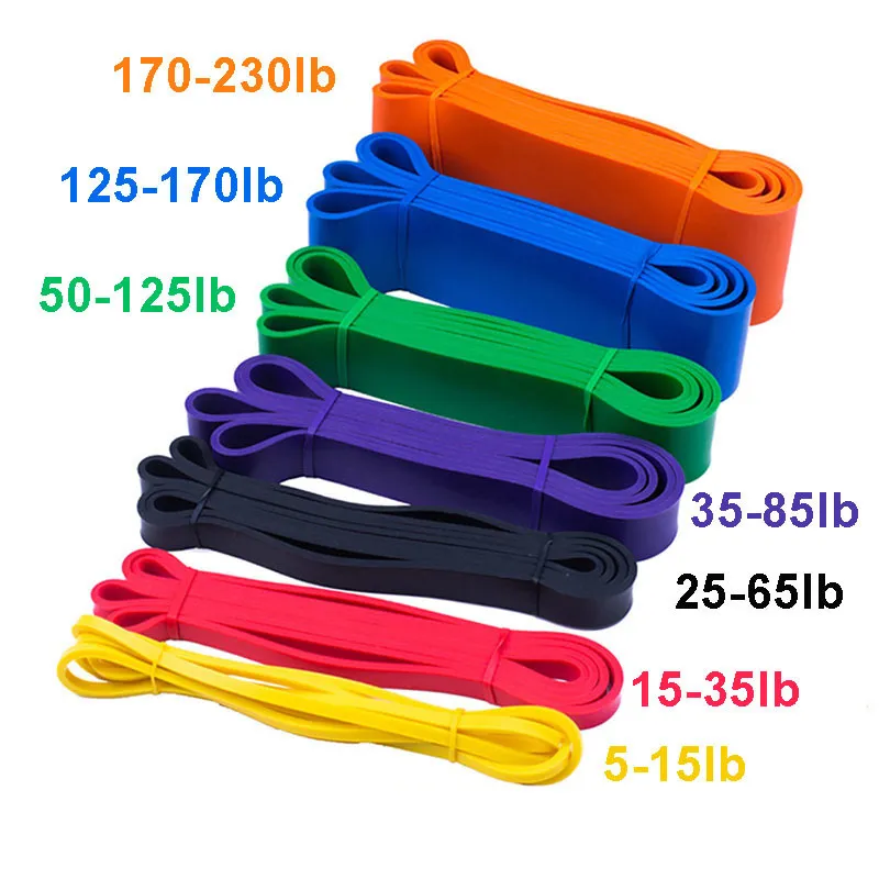 Fitness Band Pull Up Elastic Bands Rubber Resistance Loop Power Band Set Home Gym Workout Expander Strengthen Trainning 220618