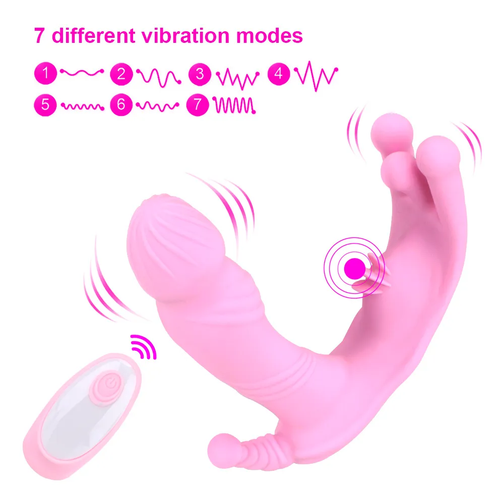 Aquecimento inteligente Vatine Vibrador vestível vibrador 7 Modo Modo Estimulador de calcinha de vibração do clitóris Brinquedos sexy para mulheres