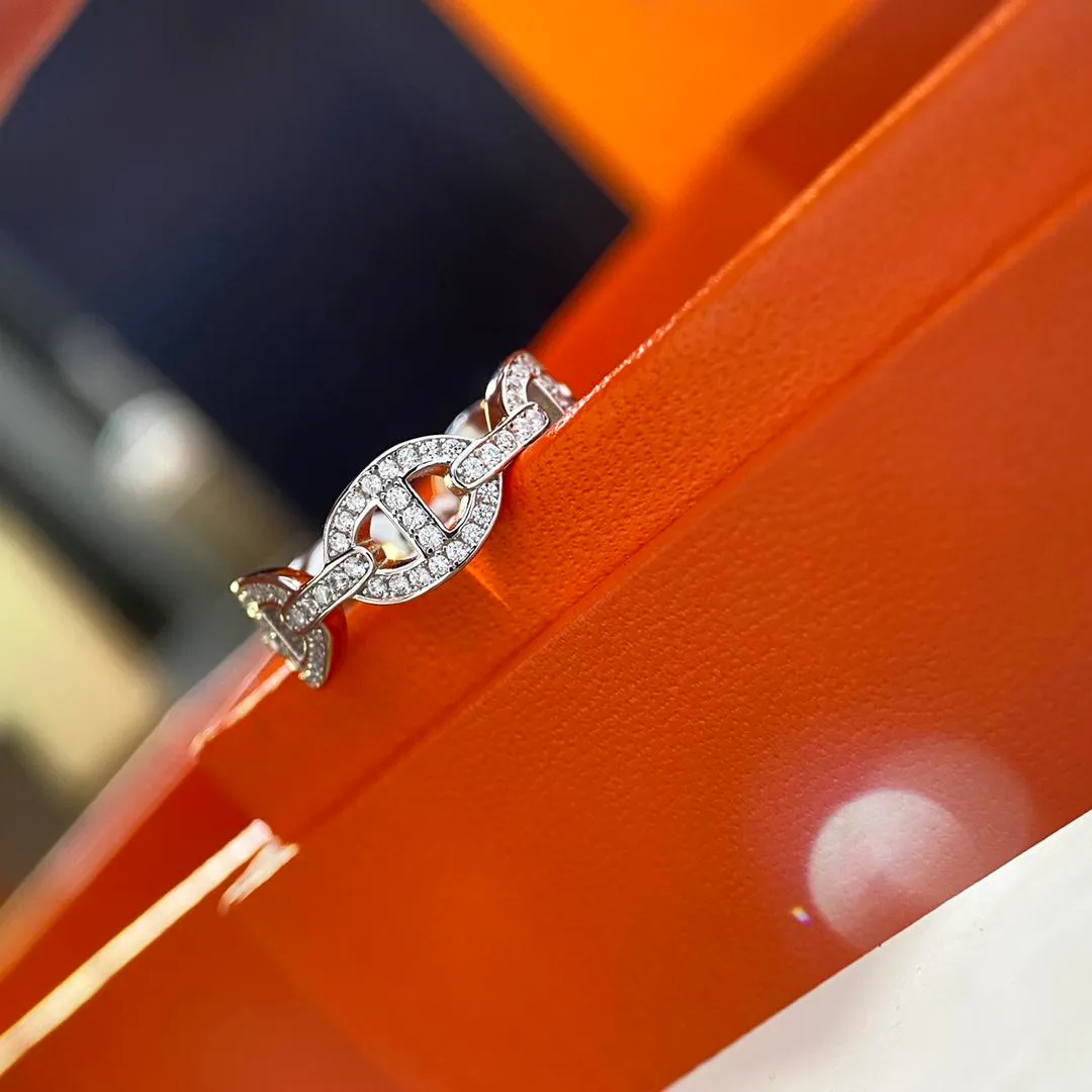 Luxurys desingers anel design simples sentido anel de prata esterlina senhoras clássico anel simples anéis presente aniversário feminino masculino bom ni282z