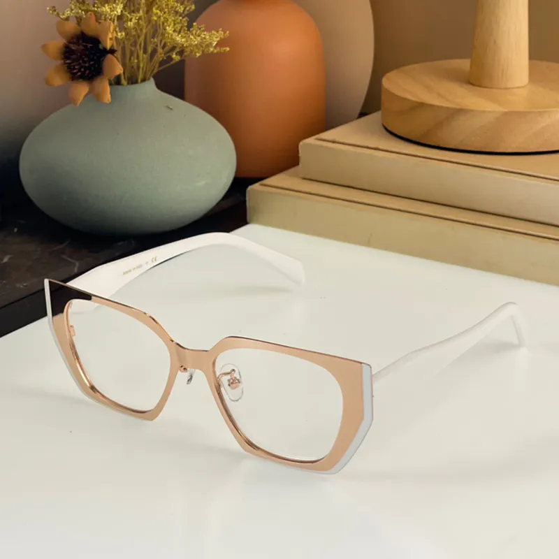 Brand Retro Acetate Optical Glasses Men Women Spectacle Oculos Prescription PR84 Eyele Anti Blue Light Big Cat Eye Glace Fr260n