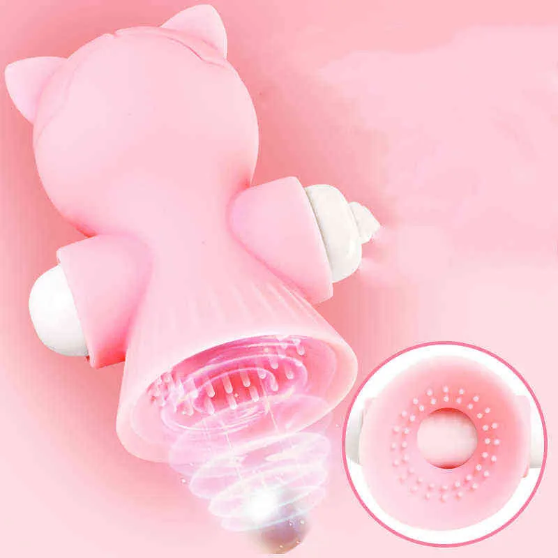 NXY Sex Adult Toy Toys for Couples Electric Silicone Small Vibrators Nipple Sucking Device Breast Massager 18 Pump Bdsm Girls 0330
