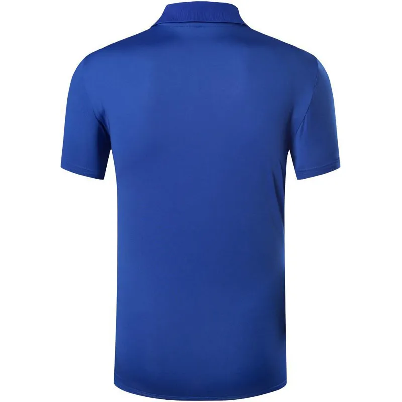 jeansian T-shirt de sport pour hommes POLOS Polos Golf Tennis Badminton Fit manches courtes LSL294 Bleu * veuillez choisir la taille américaine 220514