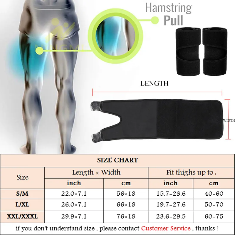 NINGMI Schlanker Oberschenkel-Trimmer, Beinformer, Fajas, schlanker Schlankheitsgürtel, Neopren-Schweiß-Shapewear, straffe Muskeln, Band, Oberschenkel, schlankerer Wickel, 220506