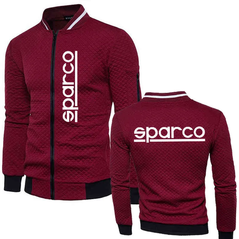 Sparco Fall Winter جديد الرجال طويل الأكمام البريدي البلوز الهيب هوب الشارع الشهير سيك سترة الرجل