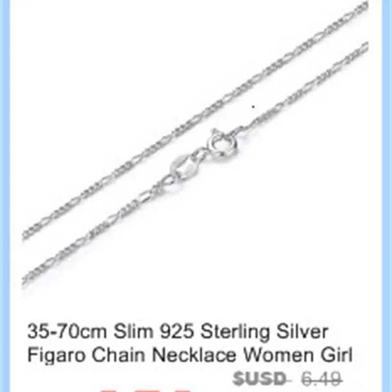 35-60cm 0.75mm Mince Réel 925 Sterling Argent Or Couleur Octogone Serpent Chaînes Long Collier Femmes Enfants Filles Bijoux Kolye Colier