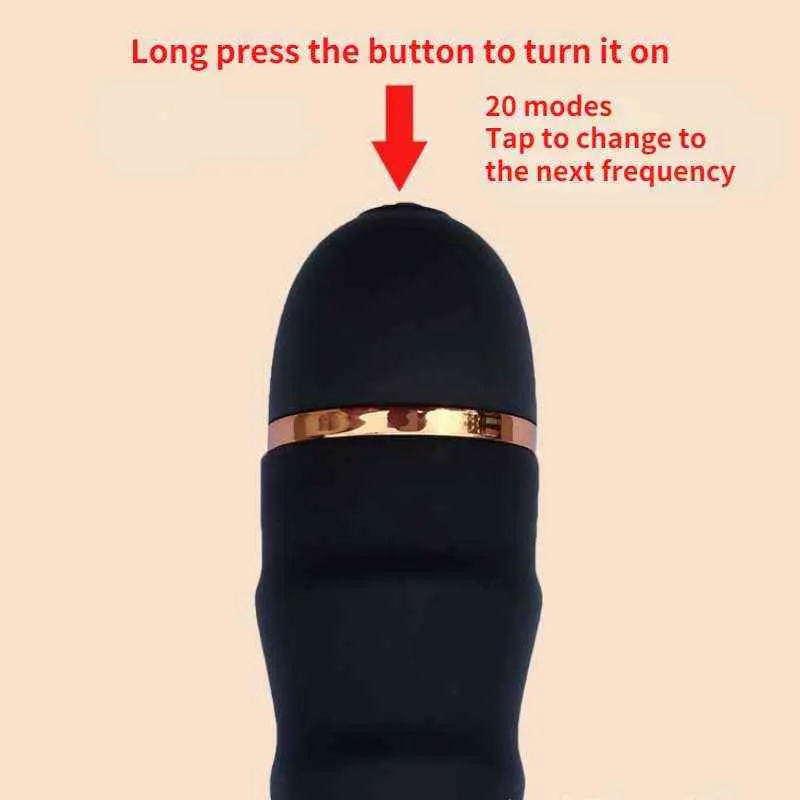 NXY Vibradores 20 modos Vibrador Consolador de silicona suave Pene realista Motor fuerte Punto G Estimulador del clítoris Masturbador femenino Juguetes sexuales para adultos 0409