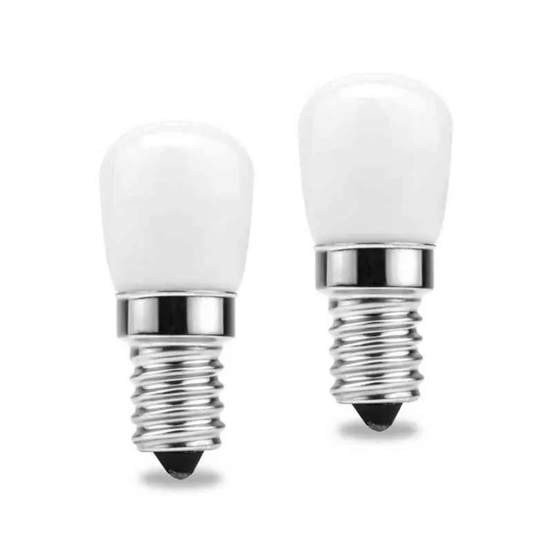 LED Réfrigérateur Ampoule E14 3W Réfrigérateur Ampoule De Maïs AC 220V Lampe LED Blanc / Blanc Chaud SMD2835 Remplacer Les Lumières Halogènes H220428