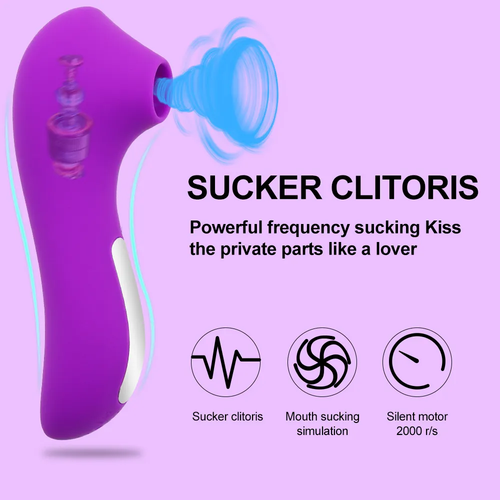 Trådlös klitoris sucker stimulator sexig leksaker vibrator för kvinnor leksaker bröstvårta vagina suger leksak vuxen 18 produkter