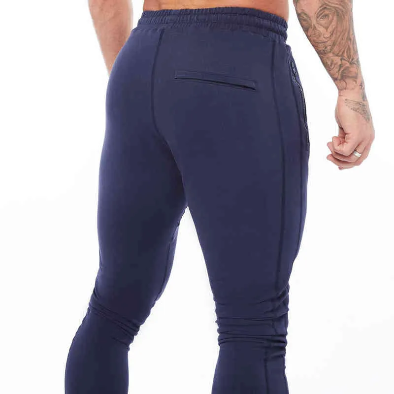 Jogger Jogginghose Männer Herbst Beiläufige Dünne Hosen Gym Fitness Baumwolle Sportswear Hosen Böden Männlichen Running Training Trackpants G220713