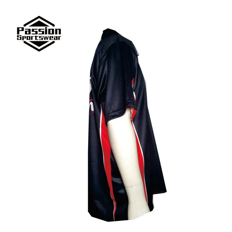 MOQ Custom Sublimated Free Design Polo Passion Bowling Shirt Short Sleeve 220620