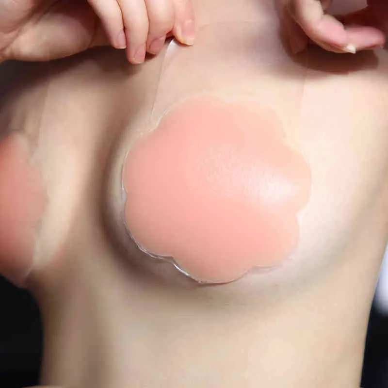 1 Пара прохладное многоразовое самостоятельное силиконовое силиконовое подъем для груди на кожух.