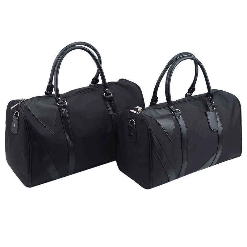 Duffle Bag Fashion Weekend Nylon Reisetasche Herren Übernachtung Wasserdichtes Kabinengepäck Umhängetasche Sporttasche 220626