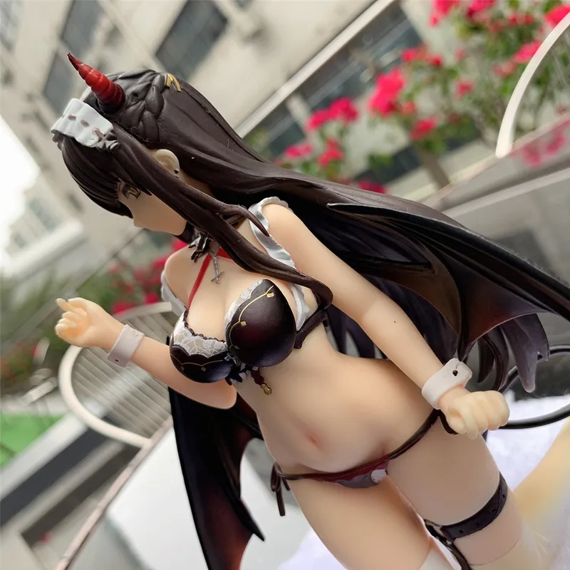 Native Skytube anime Aiko Taya Charm Demon Maid Bikini Swimsuitwear 16 PVC Action Figure Toys Toys Doll Doll Doll 220520