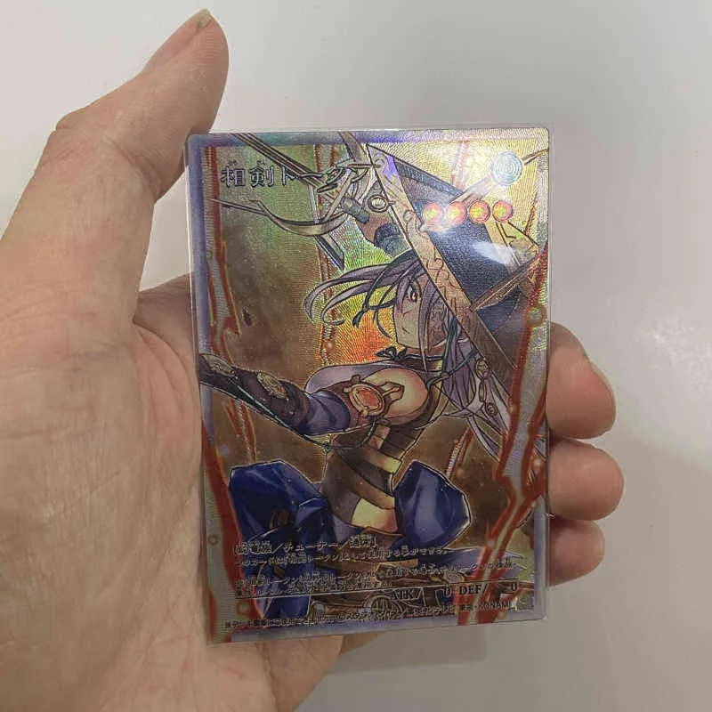 Yu-Gi-Oh Xiangjian Token Series Upper Body Classic Game Board Collection Nowa tekstura Flashcard nie oryginalna G220311