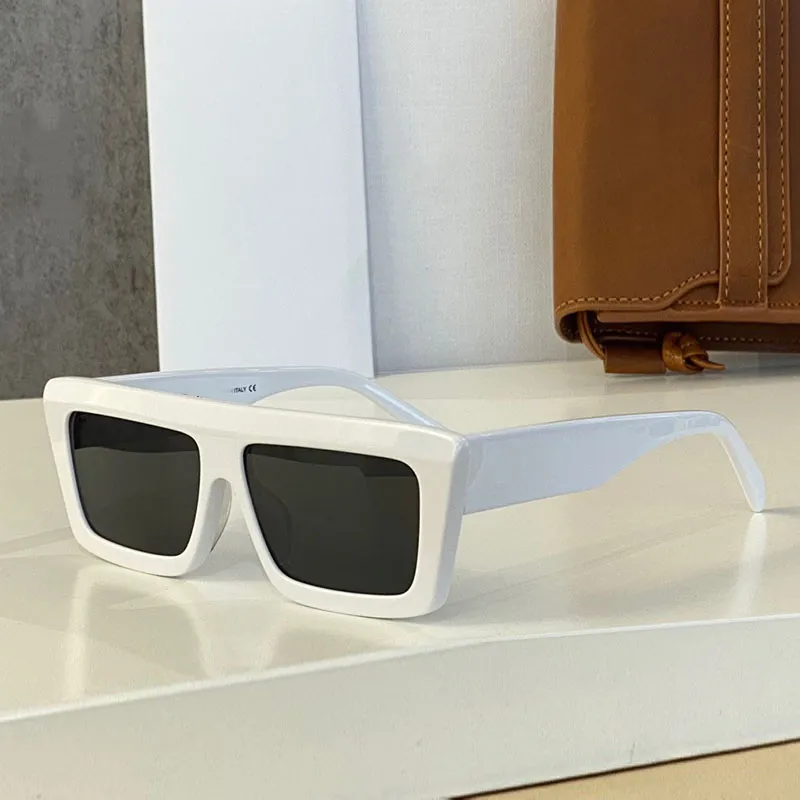 Солнцезащитные очки Drive для мужчин Дизайнерские женские квадратные прямоугольные солнцезащитные очки в полной оправе Винтажная оригинальная коробка 1 1 Shiny Personality черные синие солнцезащитные glas238s