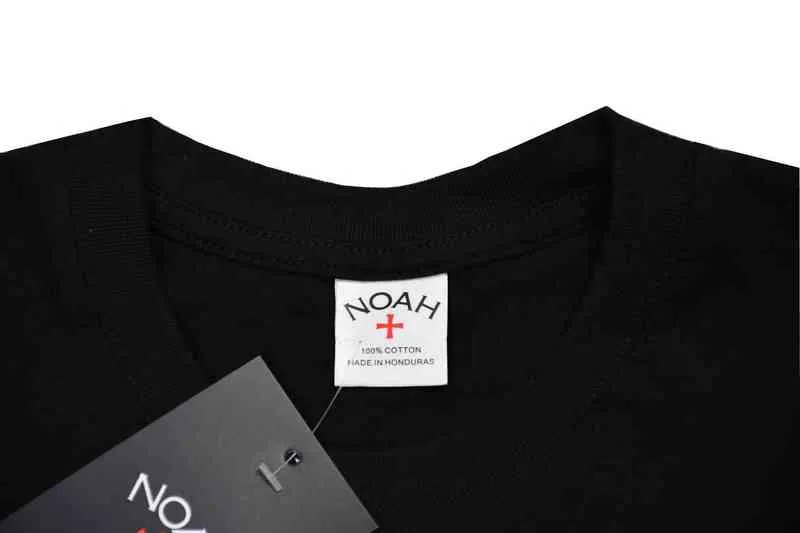 Noah T Shirt Summer New Punk Band Col Rond Lâche Hommes Et Femmes Short SleeveT220721