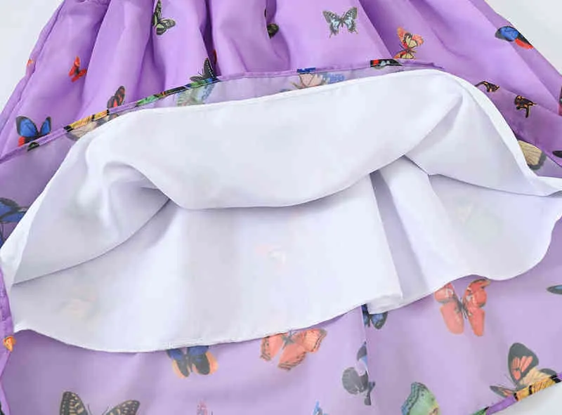 2-7Y bébé fille robe papillon mignon princesse robe robe de bal enfant tenue formelle fête Festival enfants vêtements G220428