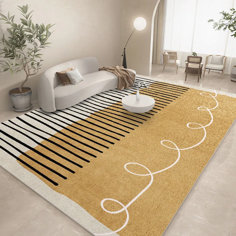 Style nordique tapis pour salon mignon chambre tapis cristal velours canapé Table basse tapis de sol salle de bain antidérapant porte tapis 220504