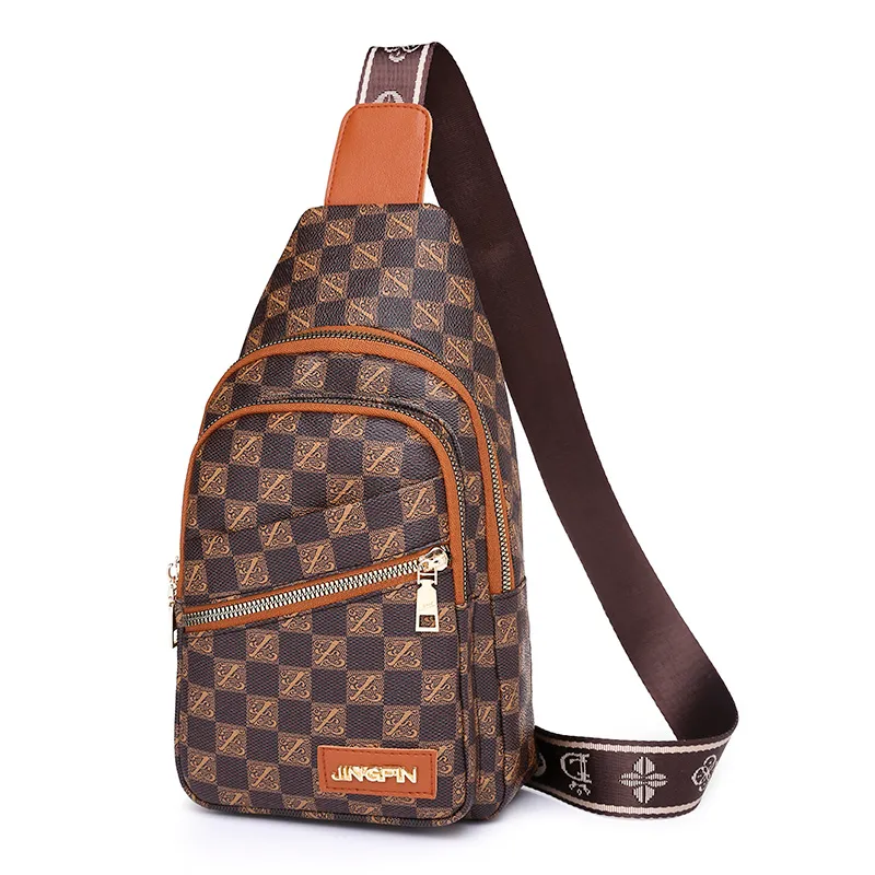 Bolsas de mensageiros da moda Mensageiro Bolsa de Men Plaid Men