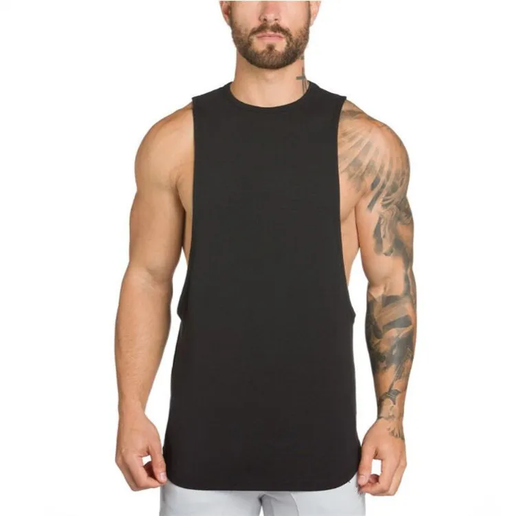 Marca NO PAIN GAIN ropa culturismo stringer gym tank top hombres fitness camiseta de algodón sin mangas camisa músculo chaleco 220331
