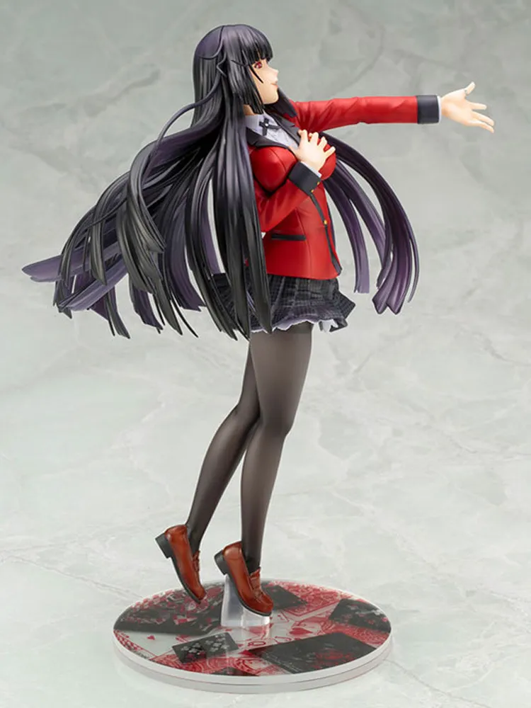 Оригинальная высококачественная японская фигурка Kakegurui Jabami Yumeko, аниме-игрушка, модель из ПВХ, коллекционный подарок 2208105431552