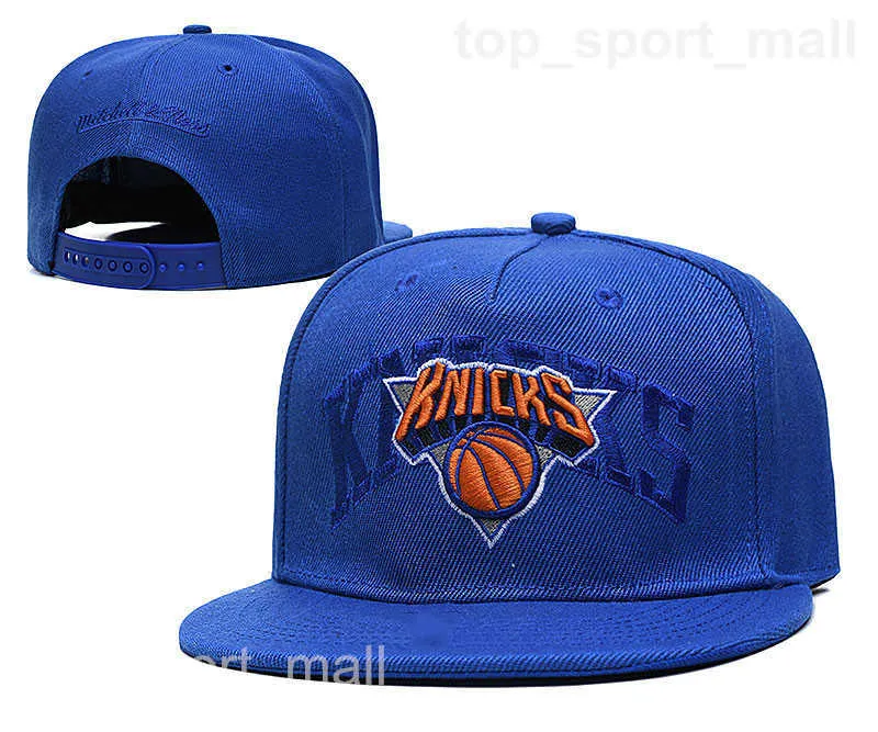 Verstellbare Snapback-Basketballkappen Julius Randle RJ Barrett Derrick Rose Taillierte Strickmütze Sportstrick Casquette Letters Sun 2539