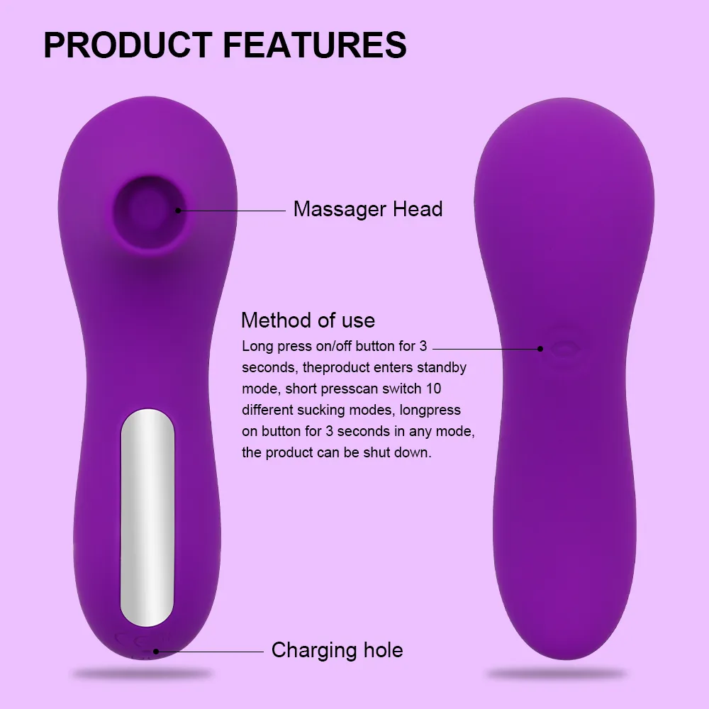 Trådlös klitoris sucker stimulator sexig leksaker vibrator för kvinnor leksaker bröstvårta vagina suger leksak vuxen 18 produkter