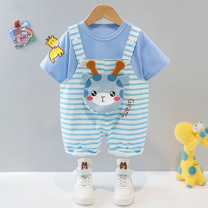 geboren Baby Mädchen und Jungen Kleidung Anzug für Frühling Sommer Grils Schleifen Set süße Overalls Baby Kleidung Set für Jungen Kleidung 220608