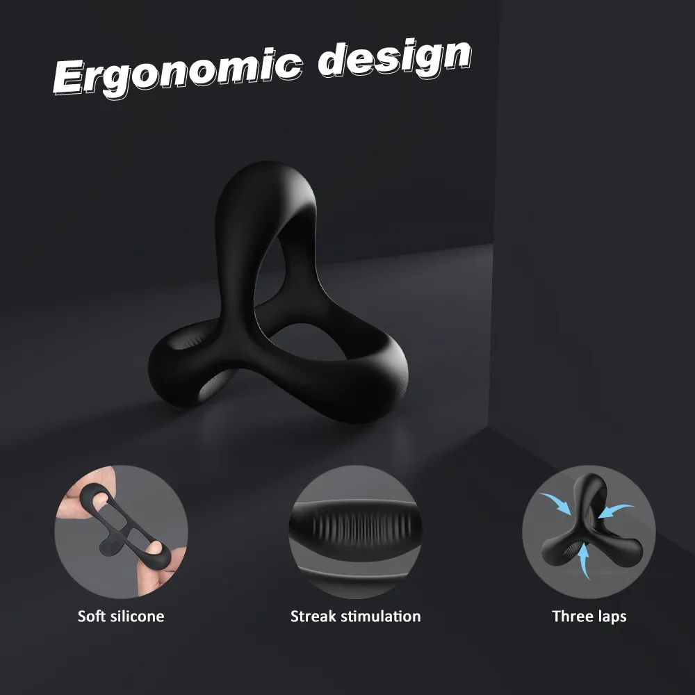 Phanxy Penis Cock Ring On for Men delay ejaculation Erection sexy Shop Toysカップ