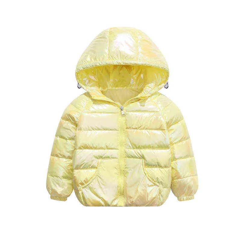 2-9Y Новые мальчики для девочек, куртки, белая утка, зимняя модная спортивная куртка, сбежавшая детская одежда для девочек, зимняя теплая куртка J220718