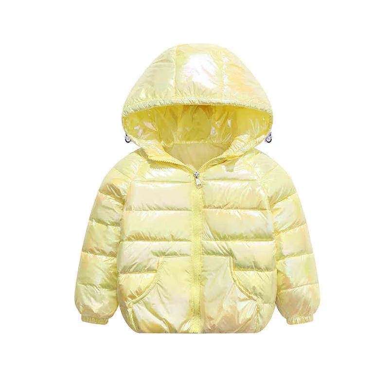 2-9Y Nouveaux Garçons Filles Vestes Blanc Canard Vers Le Bas Hiver Mode Sport Veste Runaway Enfants Manteau Filles Vêtements Hiver Veste Chaude J220718