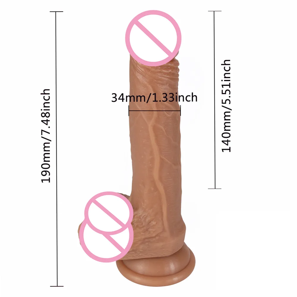 Silicone souple gode Simulation pénis femelle Masturbation outil produits pour adultes g-spot vagin stimulateur érotique sexy jouets pour femme