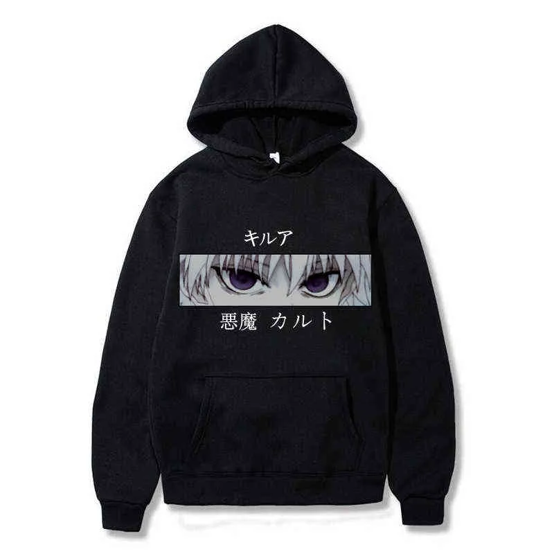 Bonitos sudaderas con capucha para hombre hunter x hunter hombres mujeres sudaderas killua Zoldyck hisoka 90 -х