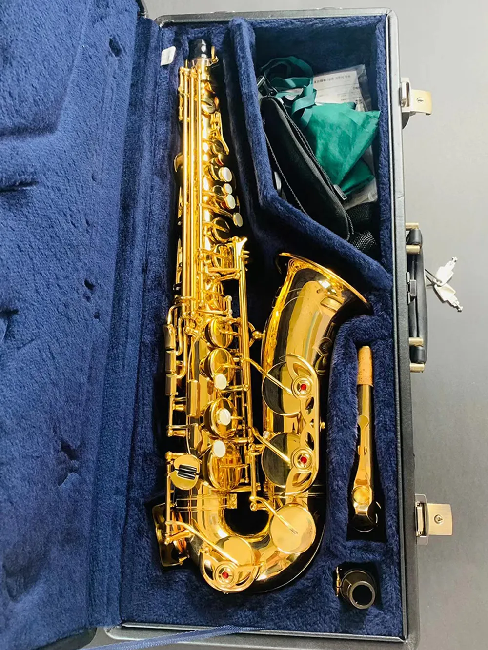 Professional Original YAS-82Z STRUCTURE MODEL STILLER Down E Tuning Alto Saxophone Professional-klass Tone Alto Sax Jazz Instrument