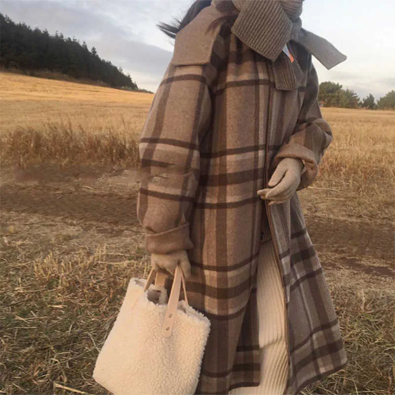 حقيبة فتاة 2022 جديد الخريف الشتاء ins لامب شعر فتاة الأزياء تنوعا بسيطة سعة كبيرة واحدة الكتف حقيبة
