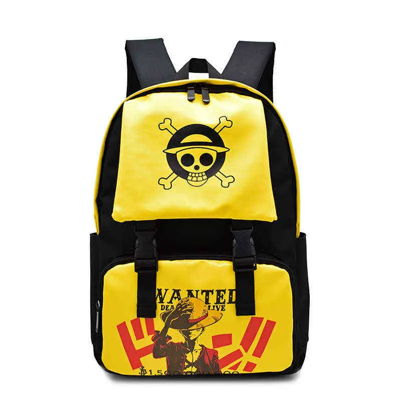 Anime mochila de viagem bagpack luffy uma peça cosplay eren saco dos desenhos animados lona mochila ao ar livre à prova dwaterproof água adolescentes sacos