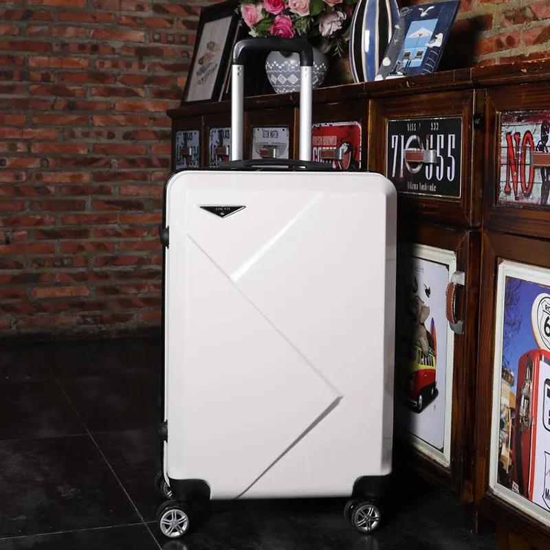 Suitcases 20''24 28 Inch Rolling Luggage Travel Suitcase On Wheels 20'' Carry Cabin Trolley Bag ABS PC Fashion302s