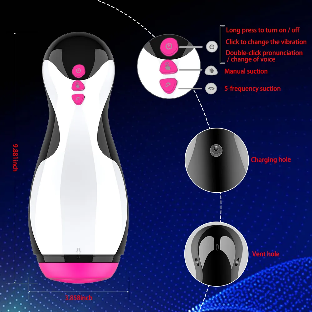 Fully Automatic Induction Sucking Vibration Airplane Cup Electric Simulation Exercise Male Masturbation For Adult sexy Toys