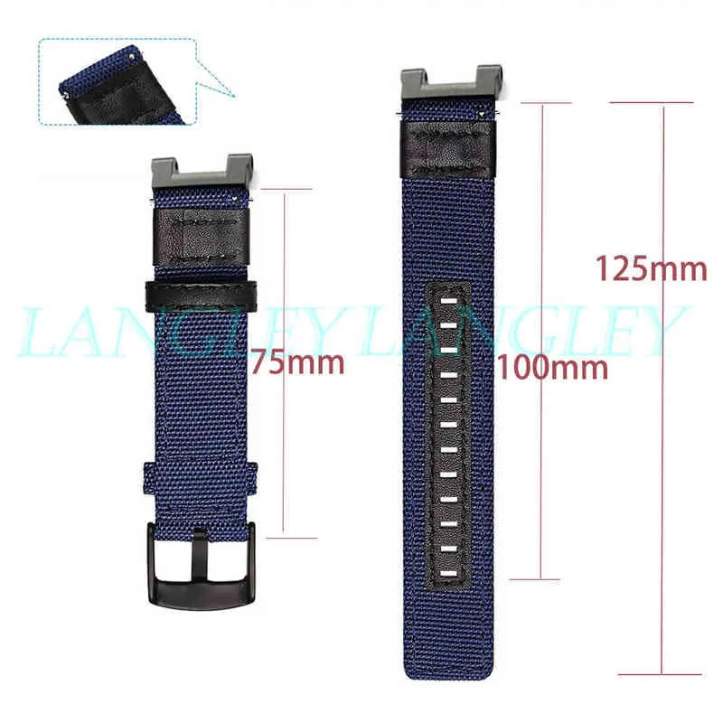 För Huami Amazfit T-Rex strap Nylon Watch Band för Xiaomi Huami Tyrannosaurus Smartwatch Accessories Armband Quick Release 22mm