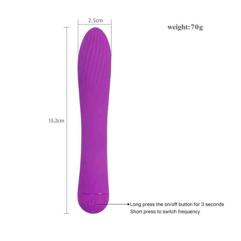 NXY Vibrators 성인 제품 실 Small AV Vibrator G Point 여성 S 자위 충전 풀 실리카 젤 마사지 진동 220706