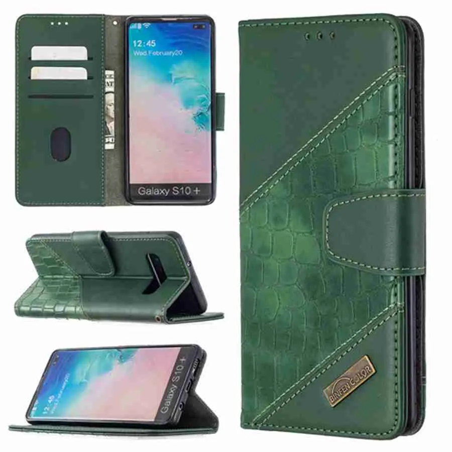 Fashion Men's Flip Wallet Phone Cases For Samsung Galaxy S9 S10E S10 S20Ultra S20 S30 Plus Note10 Pro Note20Ultra Men's