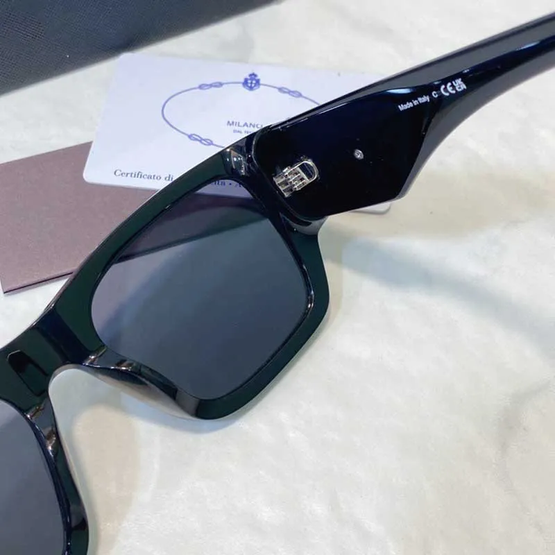 Nouveaux lunettes de soleil de designer PR10 Hommes Dames Été Cool Style Occhiali da Sole Triangle inversé Temple Top Qualité Protection UV Spor3376