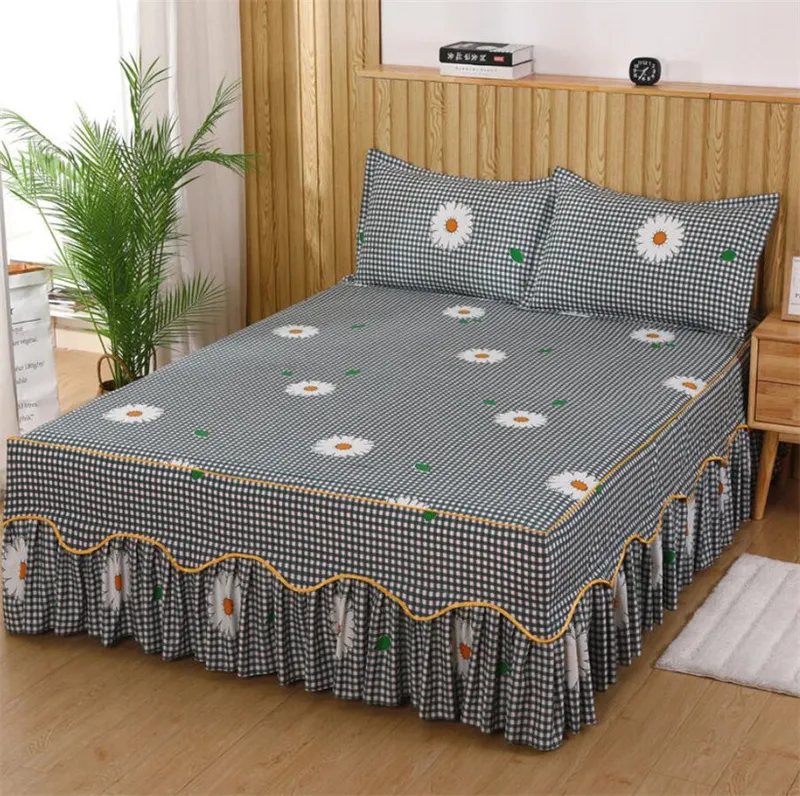 1 st gemonteerd vel enkele/dubbele/queen/king size euro -stijl 100% microfiber bedrokken linnen met elastische bandmatras cover 220525