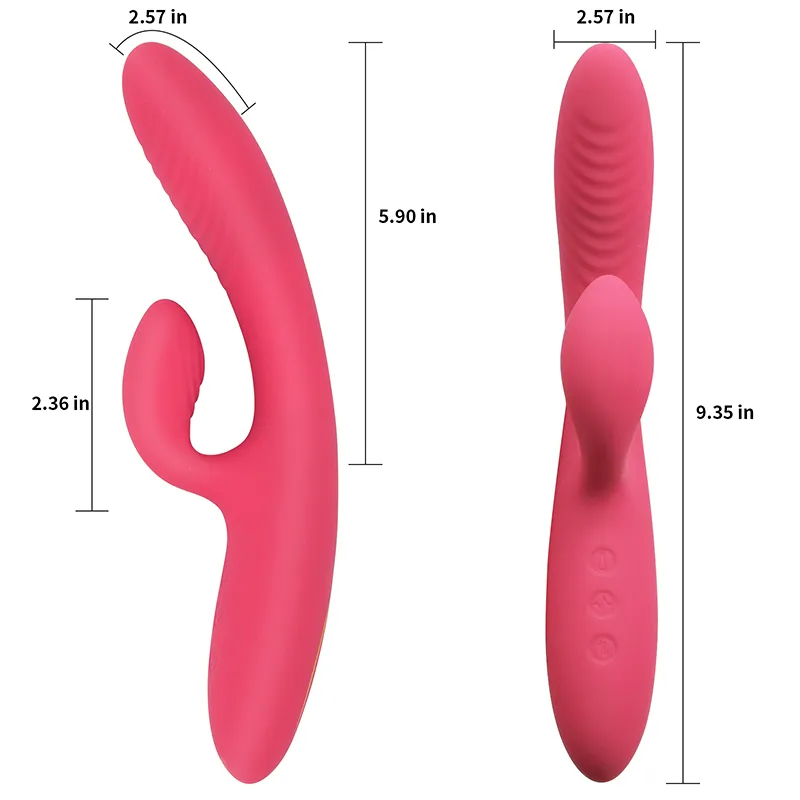 Altri oggetti di bellezza della salute AV Vibratore le donne Vagina G Spot Massager Double