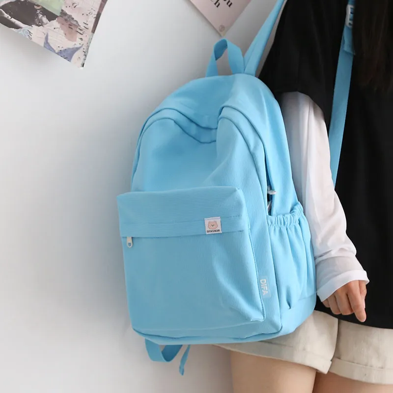 2022GGS marke design frauen bagFemale Abteilung Plaid Rucksäcke für Frauen Wasserdicht Schule Rucksack Tasche Koreanische Große Kapazität