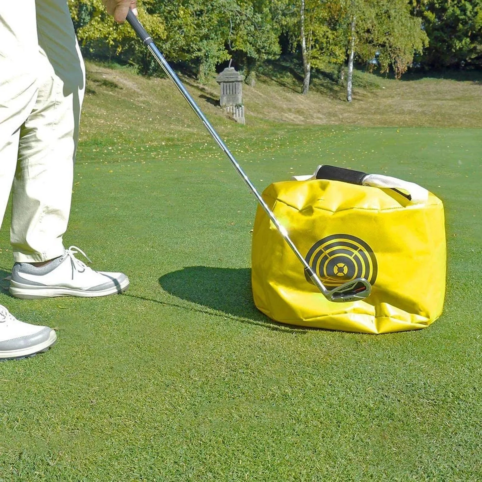 Golf Impact Power Smash Bag träffar Bag Swing Training Aids Impact Swing Trainer Bule/Red/Black