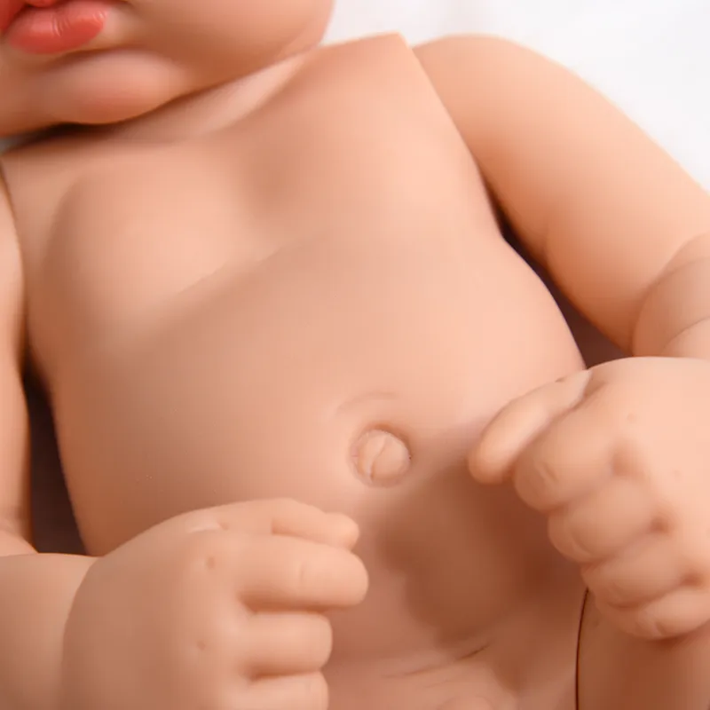 40 cm Baby Reborn Dolls Toys Waterproof Full Silicone Life Life Bebe Girls Children's Gifts 220505